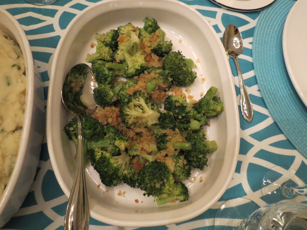 This elevates plain broccoli to a side dish perfect for dinner parties.