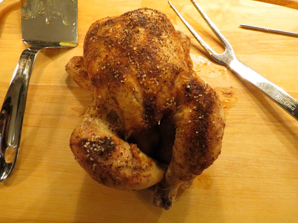 Roast chicken - a cook's most basic recipe.