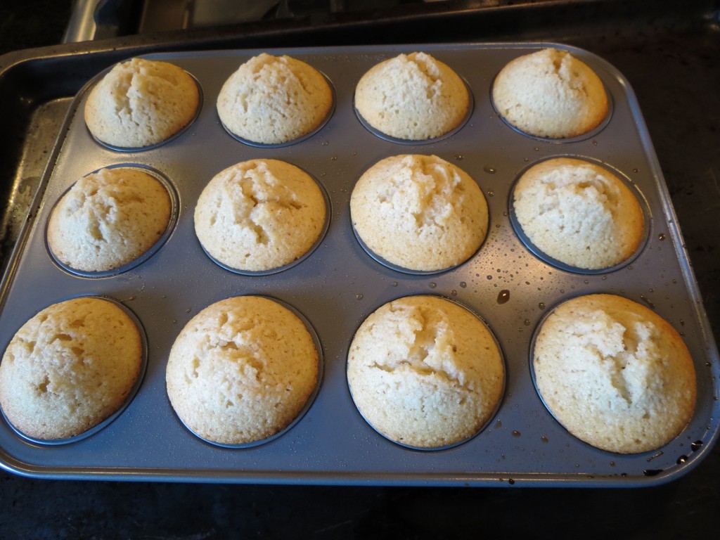Fresh out of the oven, it was difficult waiting for these to cool before biting into them.