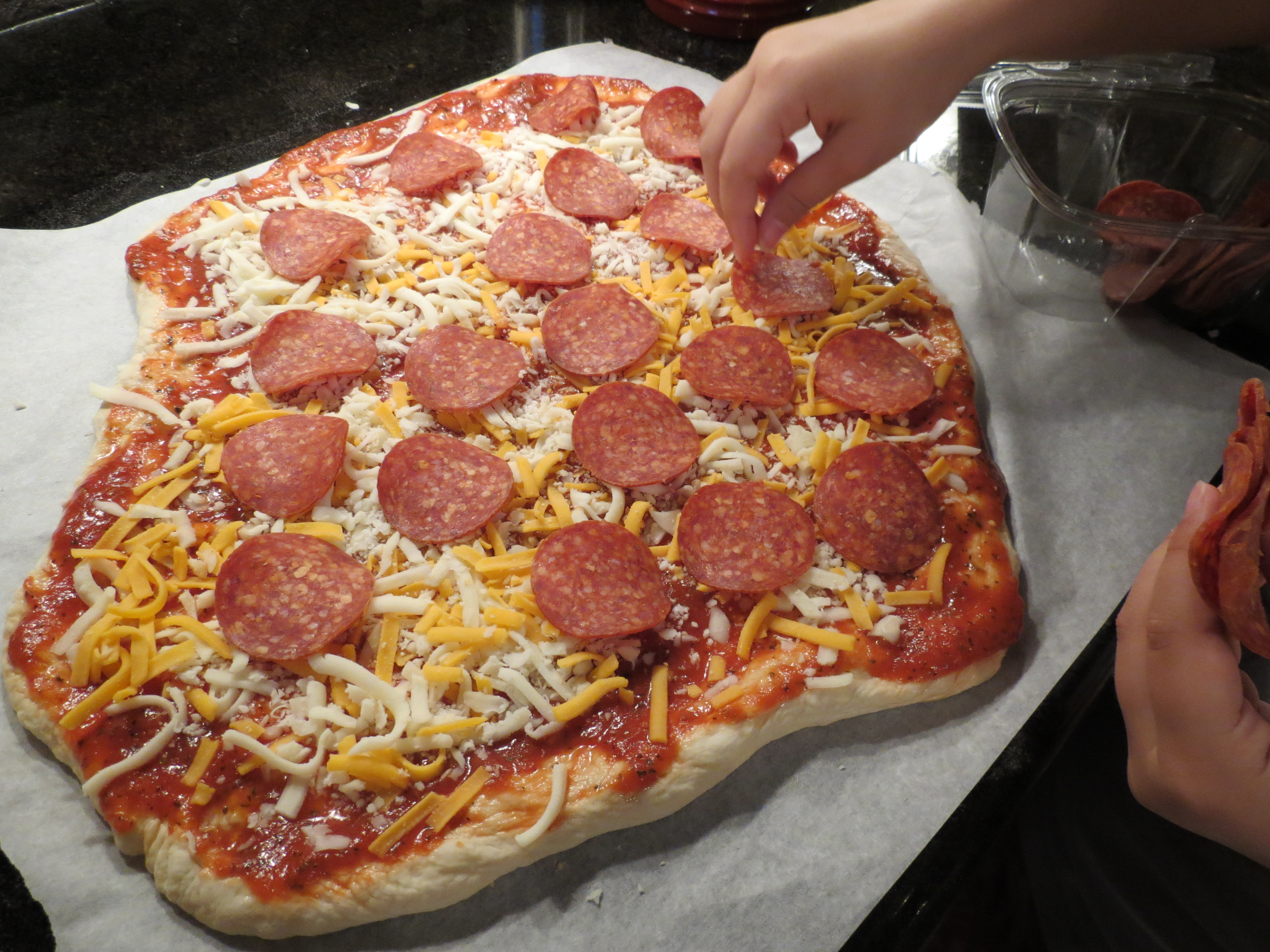 Making Pizza at Home